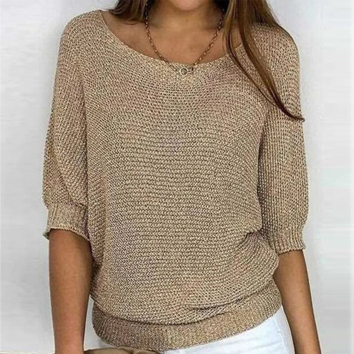 Pull Femme Col Rond Classique