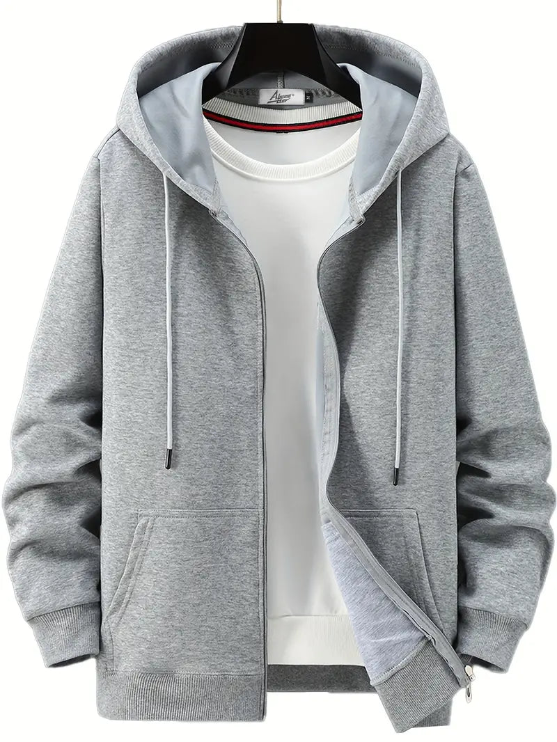 Sweat À Capuche Douillet Pour Hommes Automne Hiver