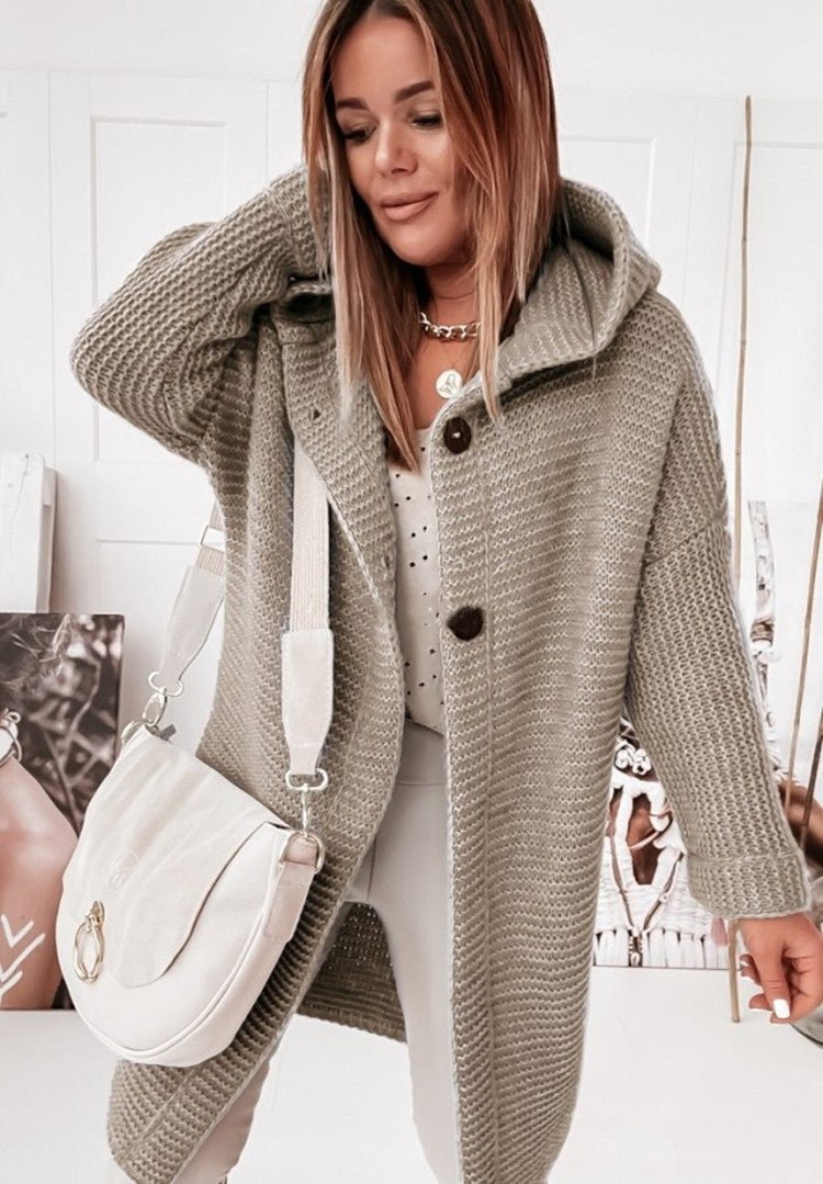 Cardigan Femme À Double Boutonnage | Hiver
