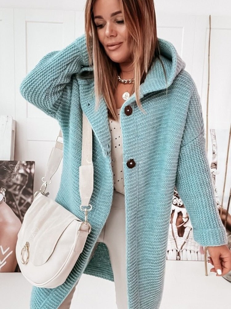 Long Cardigan D’Hiver Pour Femme | Décontracté