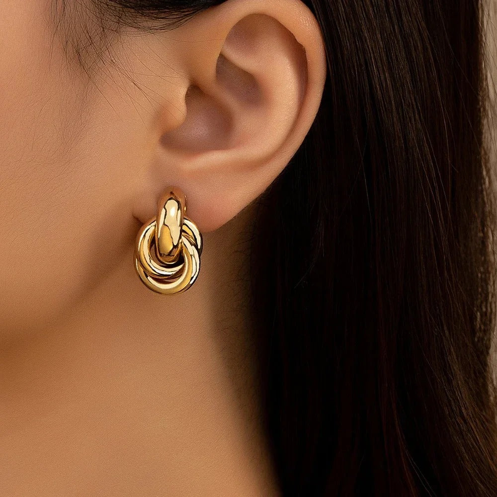 Boucles d'oreilles créoles chic et tendance pour tous les jours - LuxeStyle