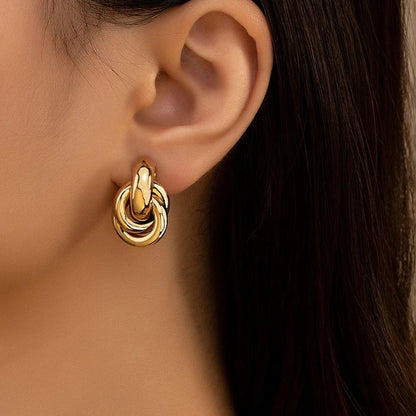 Boucles d'oreilles créoles chic et tendance pour tous les jours - LuxeStyle