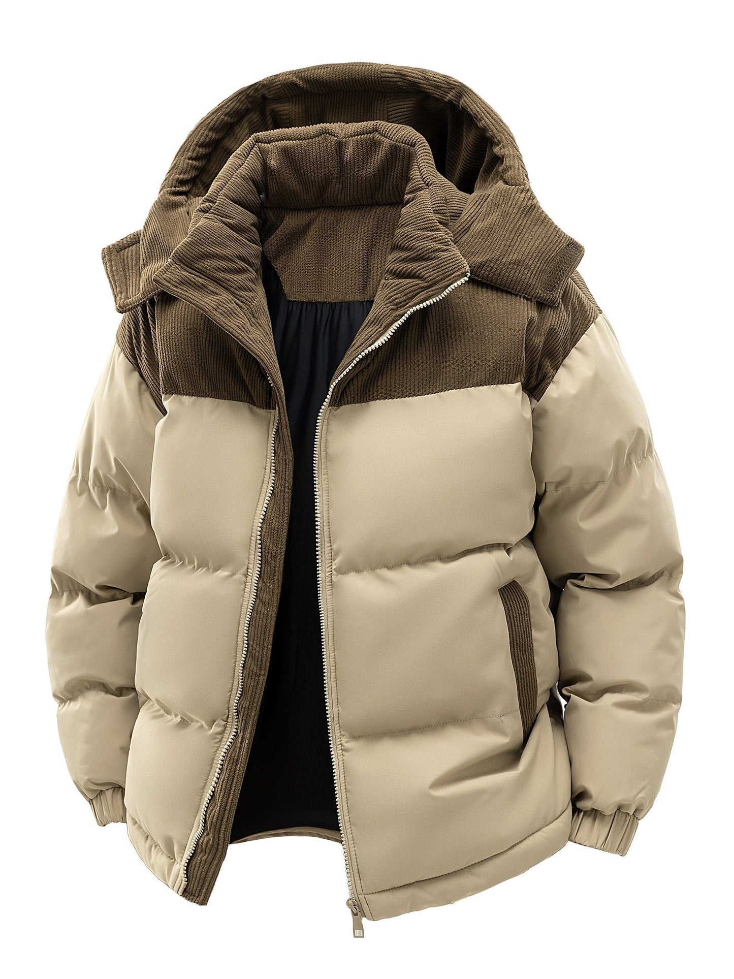 Veste Doudoune Hiver Féminine avec Capuche Détachable - LuxeStyle