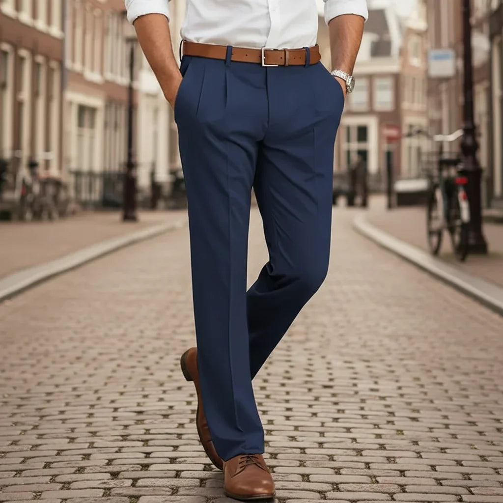 Pantalon Homme Élégant Affaires