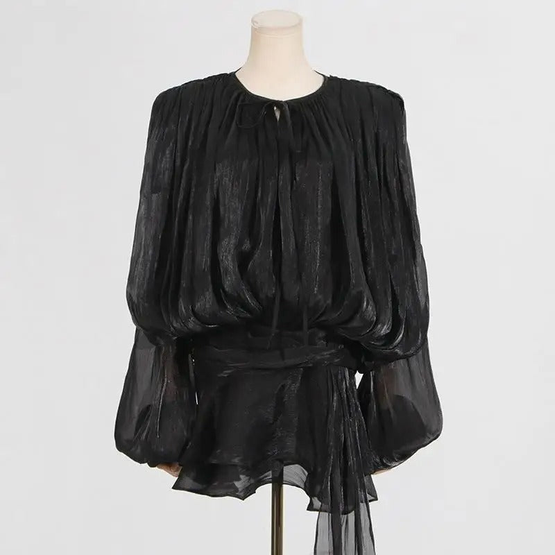 Robe Femme Décontractée à Manches Longues