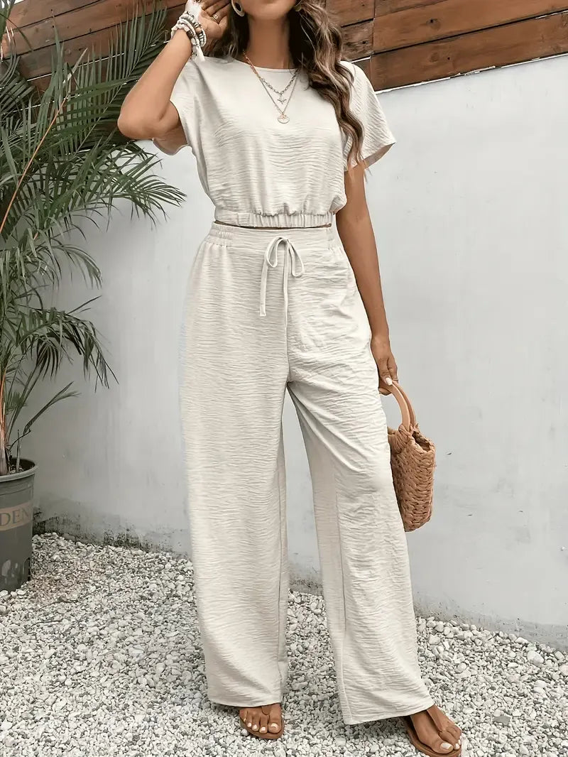 Robe Deux-Pièces Été Longue pour Femme - LuxeStyle
