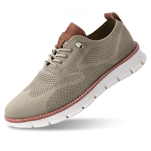Chaussure running homme légère Beige - LuxeStyle