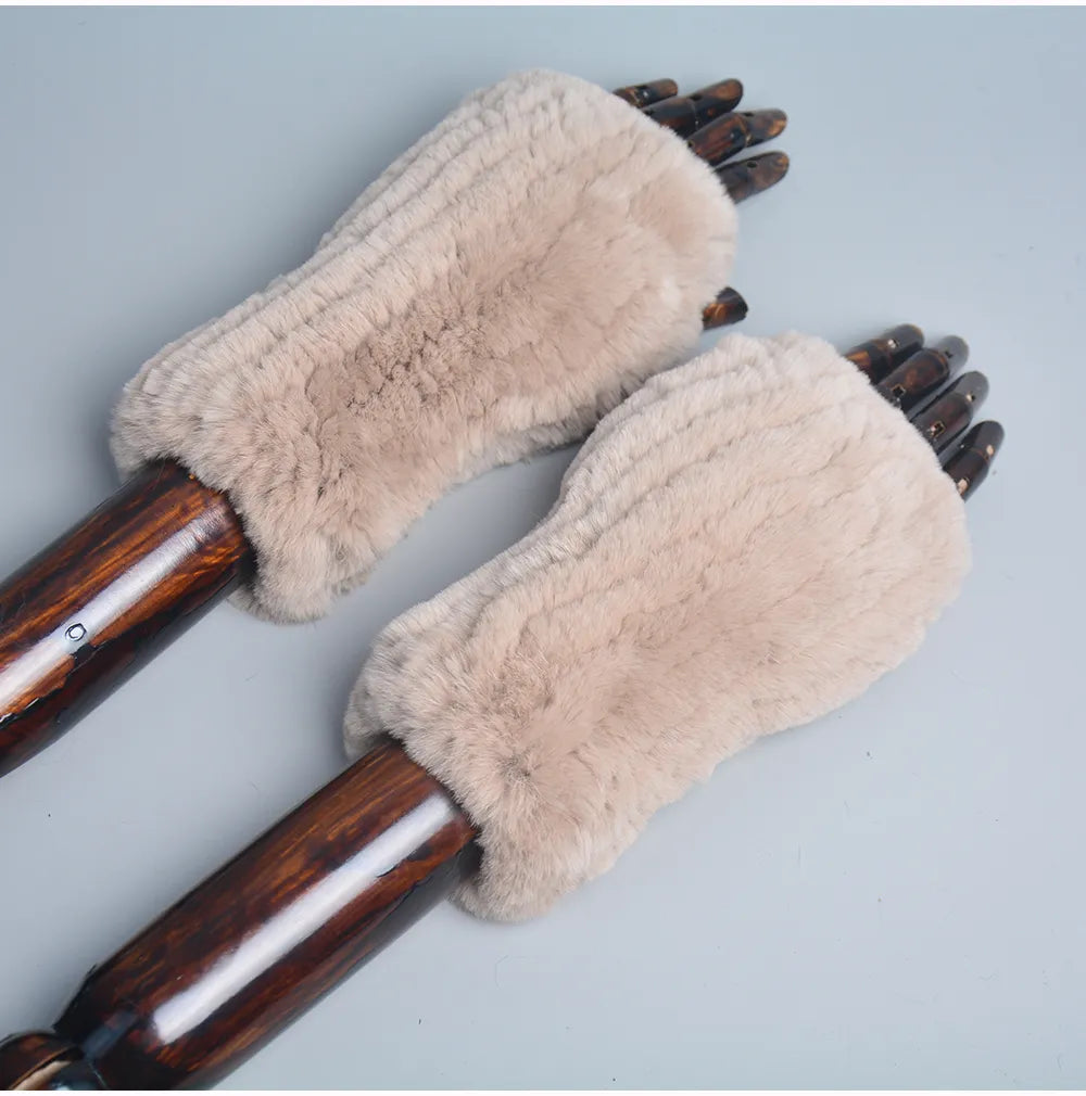 Gants Manchots Femmes Hiver Chauds pour Tous les Jours