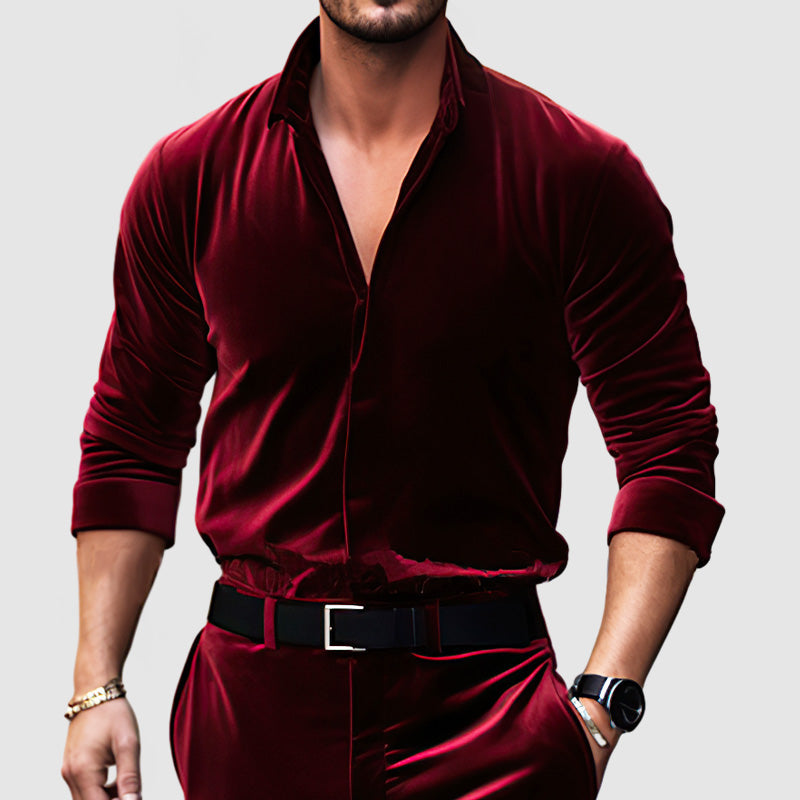 Chemise Homme Rétro Élégante Pour Tous Les Occasions - LuxeStyle
