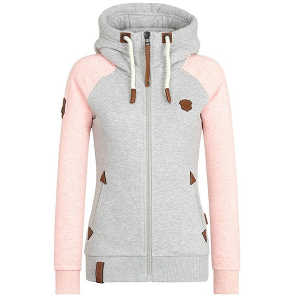 Sweat à capuche femme confortable et chaud