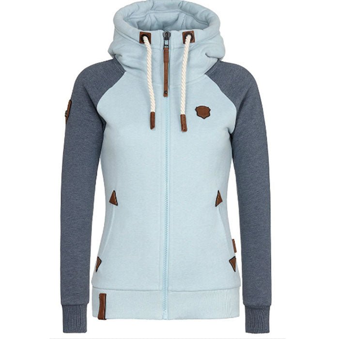 Sweat à capuche zippé modèle slim pour homme