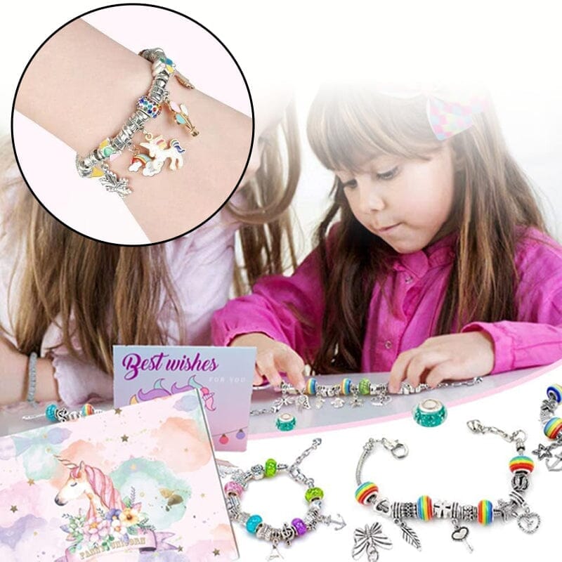 Bracelet Personnalisé Coloré pour Filles - BlxckFR