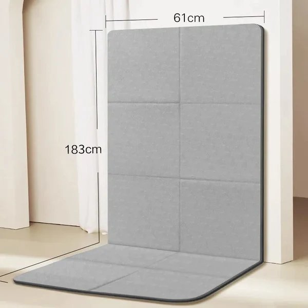 Tapis de Yoga Léger et Gripant à Surface Rugueuse