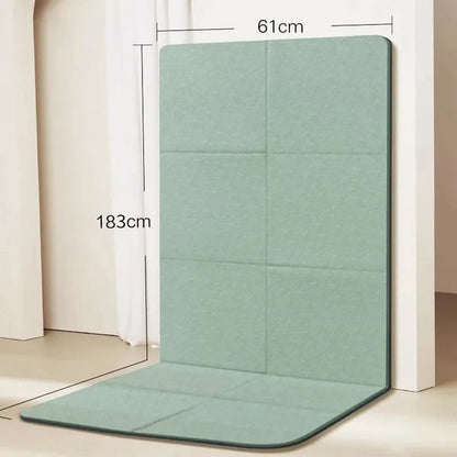 Tapis de Yoga Léger et Gripant à Surface Rugueuse