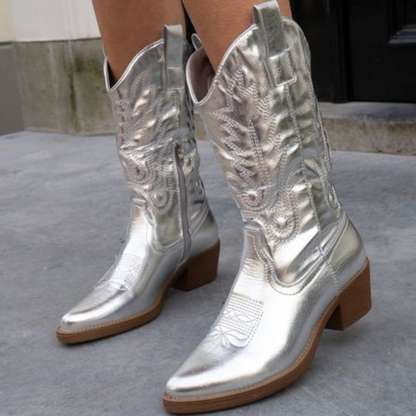 Bottes cowboy femme élégante western