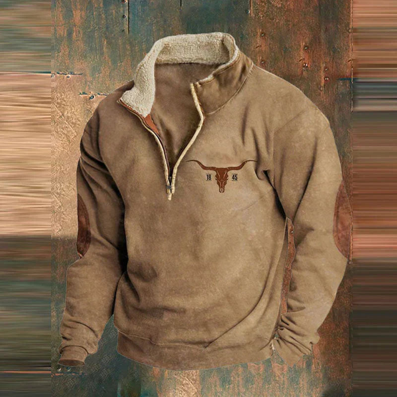 Sweat à capuche Manches Colorées Tribal
