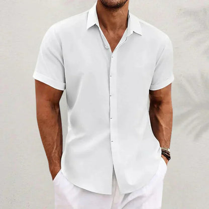 Alain™ – Chemise Lin Homme Légère et Élégante pour Été Respirant