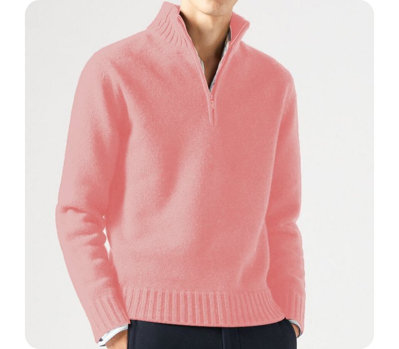 Pull Homme Détente Casual À Fermeture Éclair
