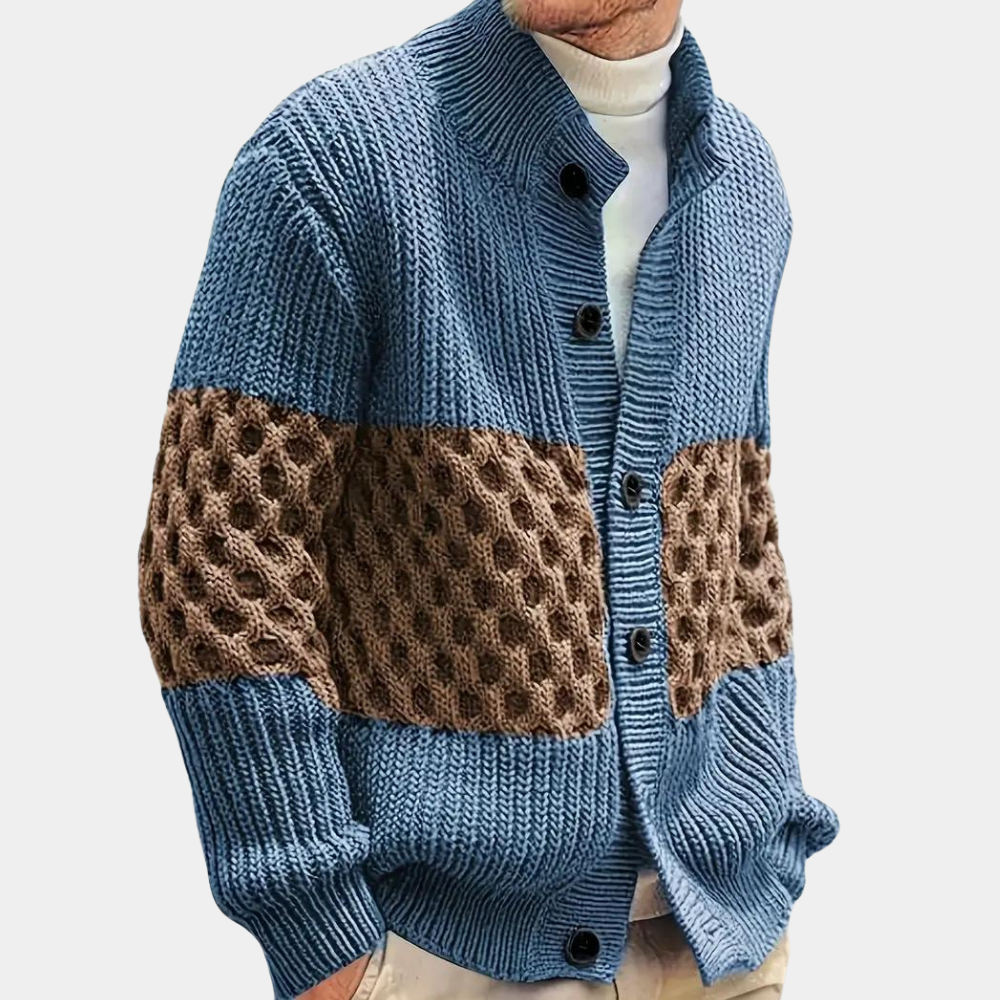 HOWARD - Cardigan Tricoté pour Hommes