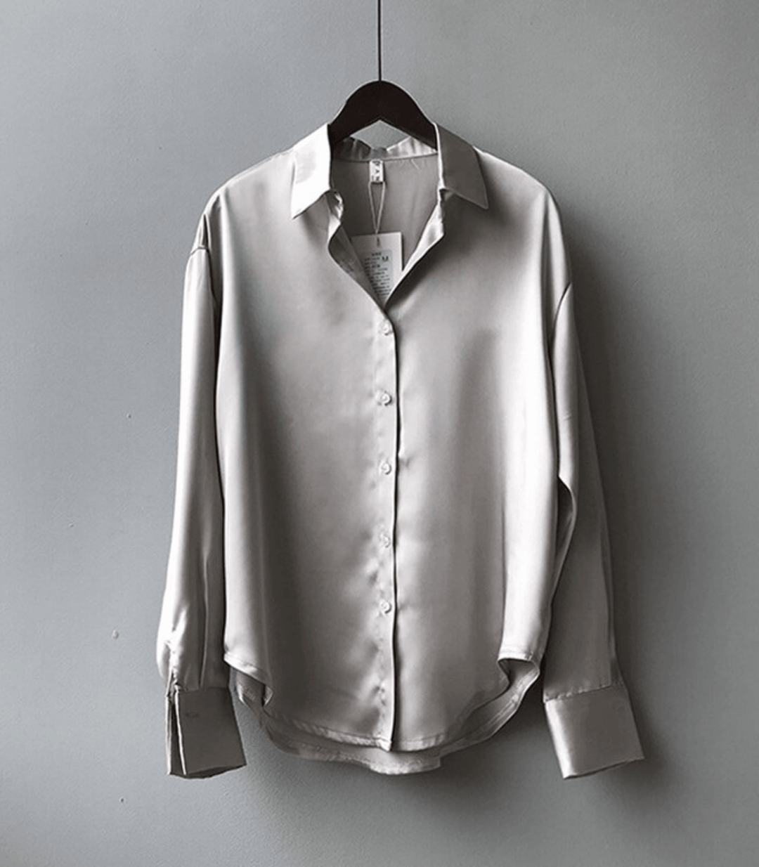 Blouse Féminine À Manches Longues Col V
