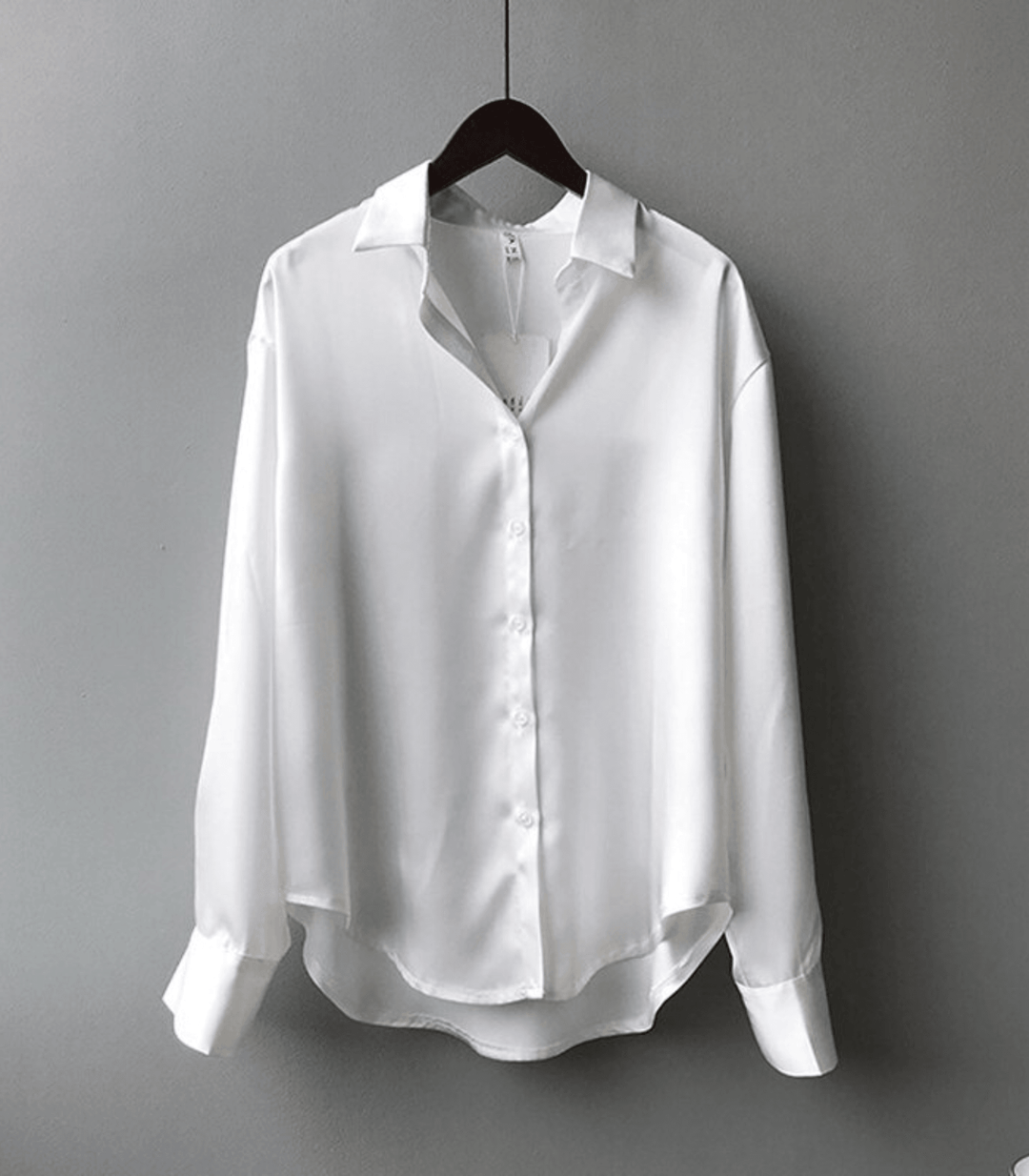 Blouse Féminine À Manches Longues Col V