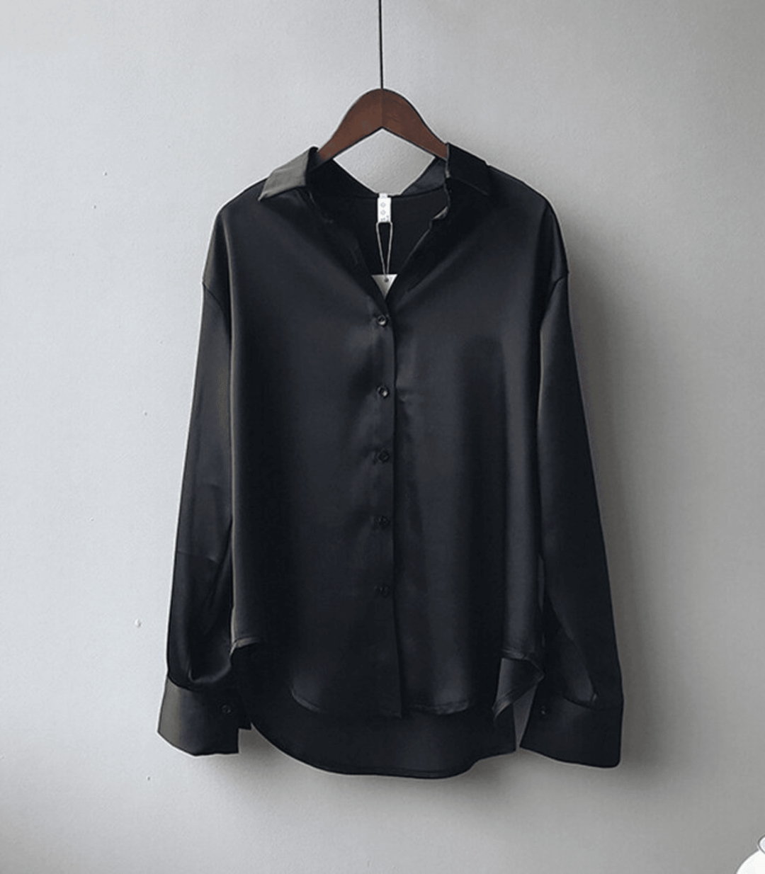 Blouse Féminine À Manches Longues Col V