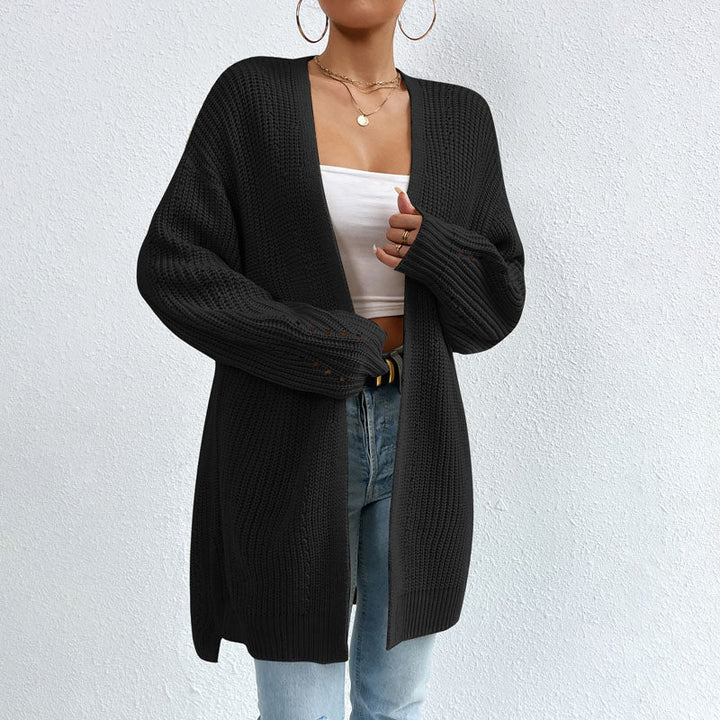 Gilet Long Élégant et Confortable pour Femme - LuxeStyle