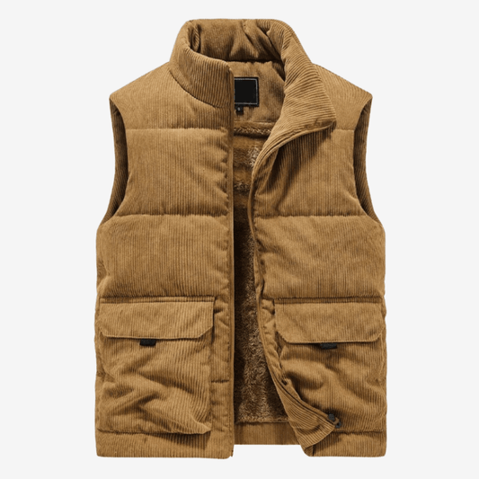 Gilet douillet isolé pour homme hiver - luxestyle
