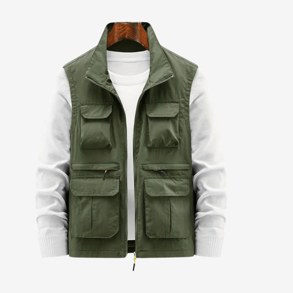 Gilet de travail pratique léger pour homme