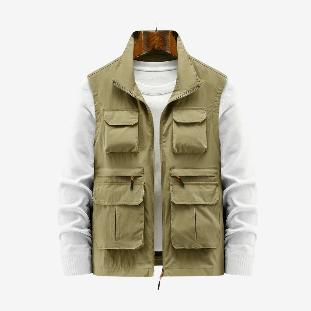 Gilet de travail pratique léger pour homme - luxestyle