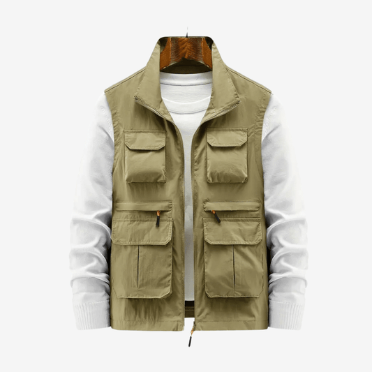 Gilet de travail pratique léger pour homme - luxestyle