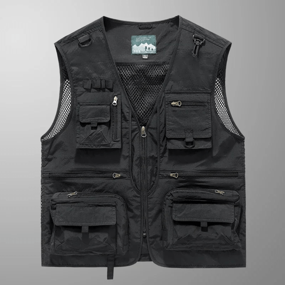 Gilet technique pratique et ventilé pour homme