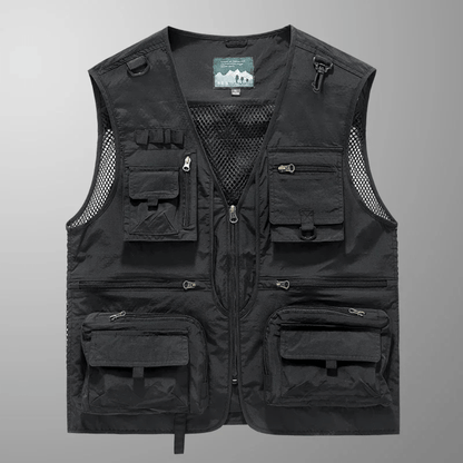 Gilet technique pratique et ventilé pour homme