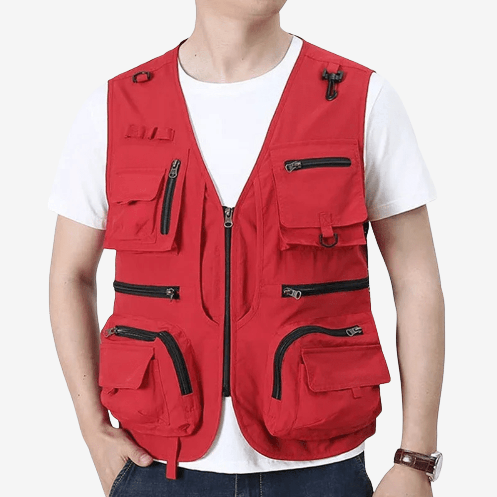 Gilet technique pratique et ventilé pour homme - luxestyle