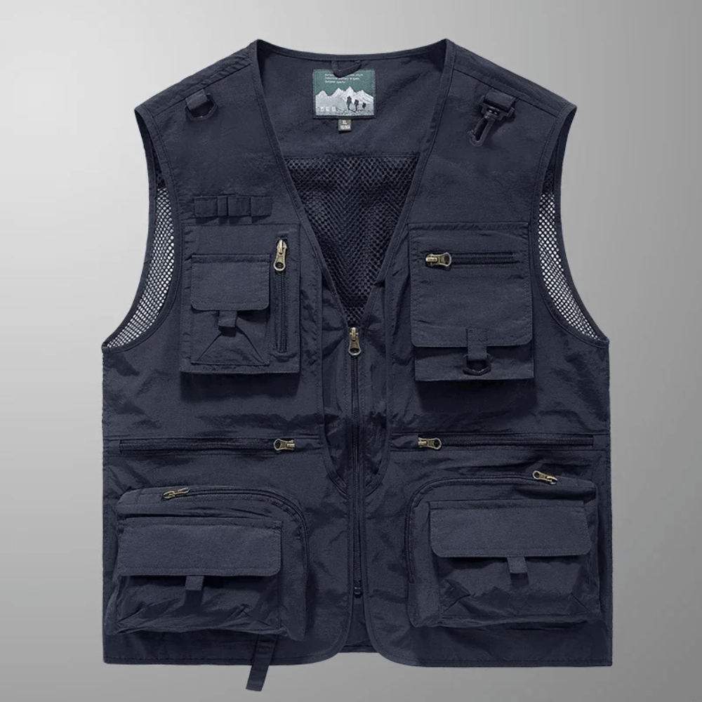 Gilet technique pratique et ventilé pour homme