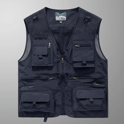 Gilet technique pratique et ventilé pour homme