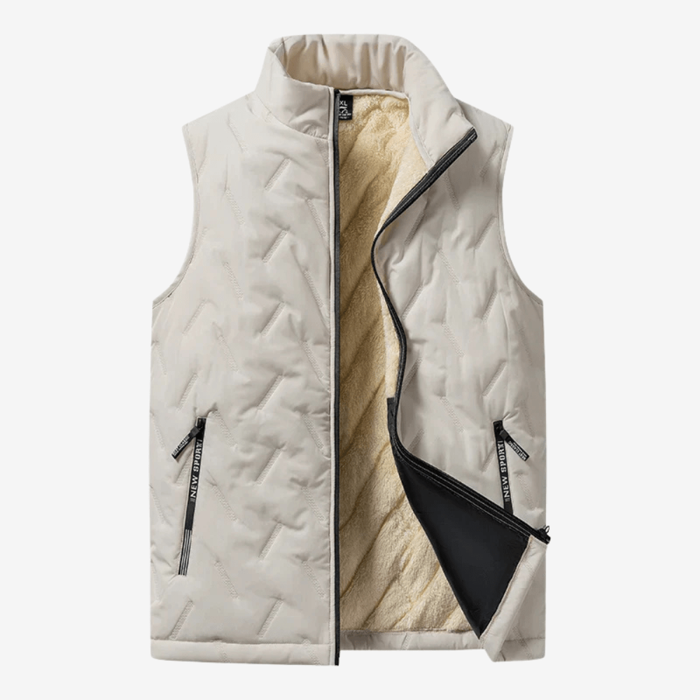 Gilet léger sans manches pour homme sportif
