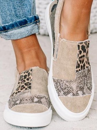 Chaussures Femme Décontractées Imprimé Sauvage - LuxeStyle