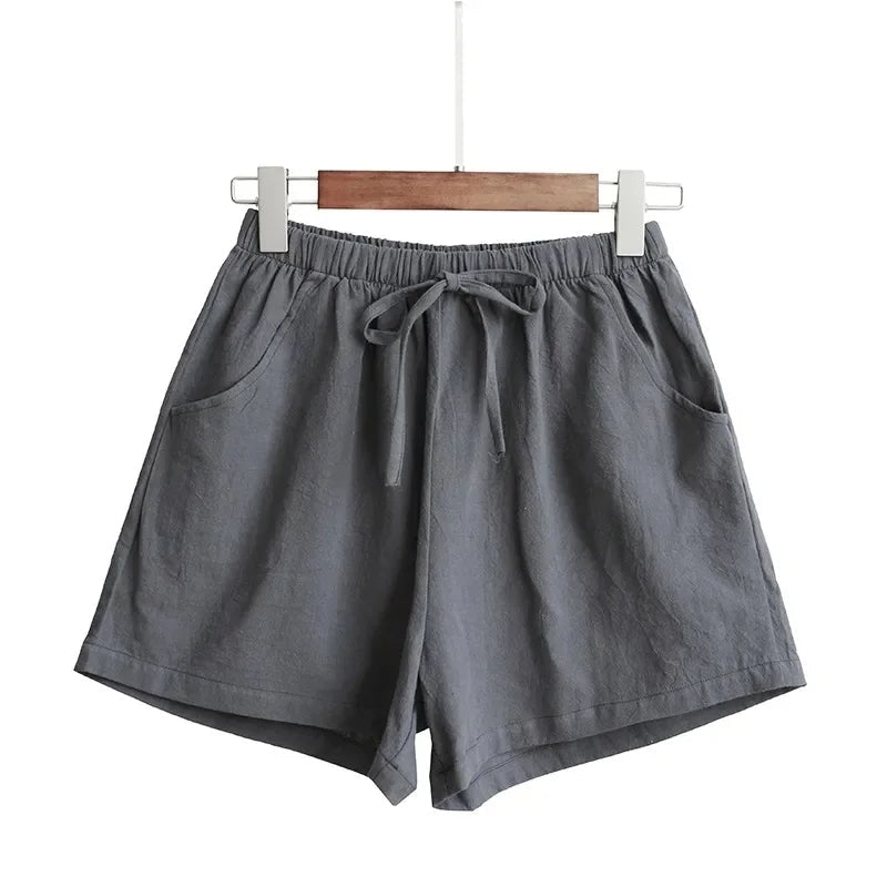 Shorts en Lin Homme 5 Pièces Colorés
