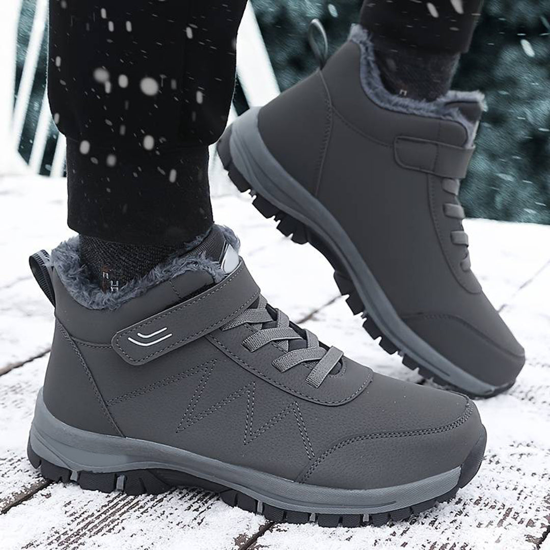 Bottines Hiver Chaudes en Simili Fourrure