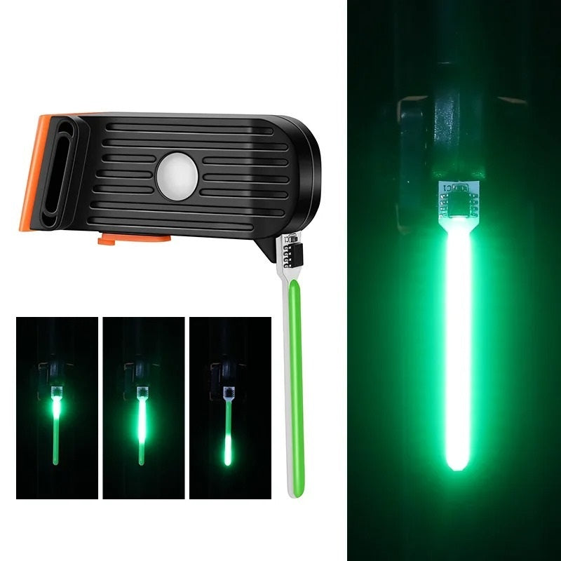 Veste de Cyclisme Visible avec Lumières LED pour Sécurité Route