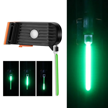 Veste de Cyclisme Visible avec Lumières LED pour Sécurité Route