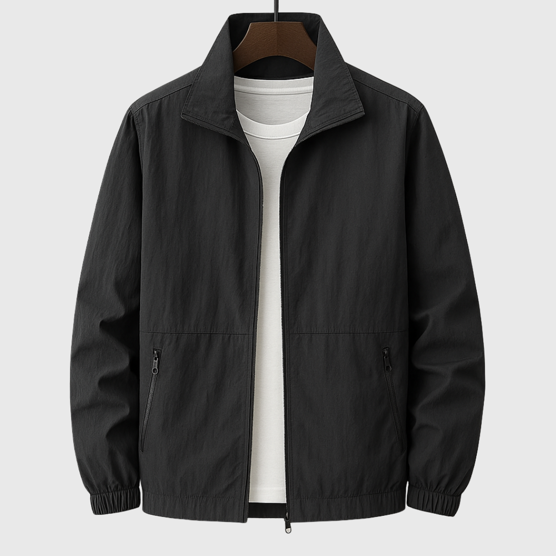 Veste Décontractée à Col Montant pour Homme | Parfait pour le Printemps