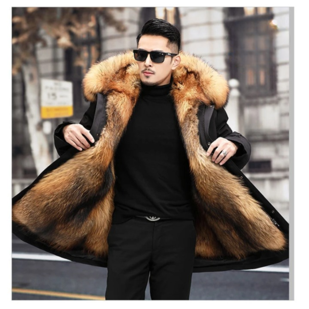 Doudoune Hivernale Homme avec Capuche Chaude