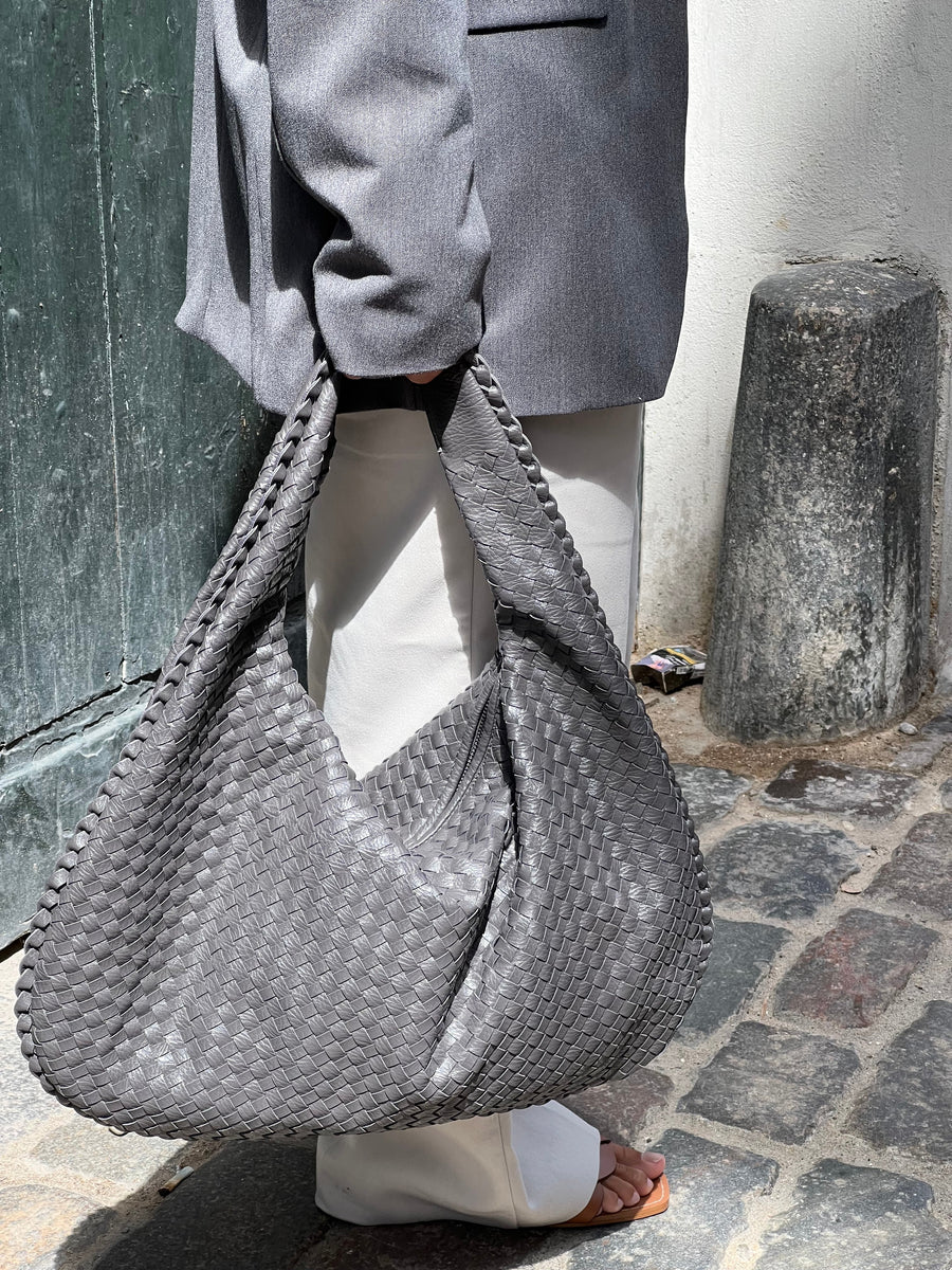 Sac à Main Tressé Chic pour Femme