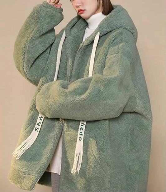 Veste Hivernale Élégante Longue pour Femme - LuxeStyle