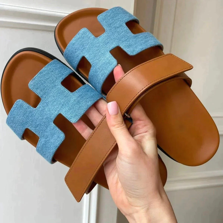 Sandales Femmes Élégantes - Chaussures d'Été Confort avec Bride Ajutable