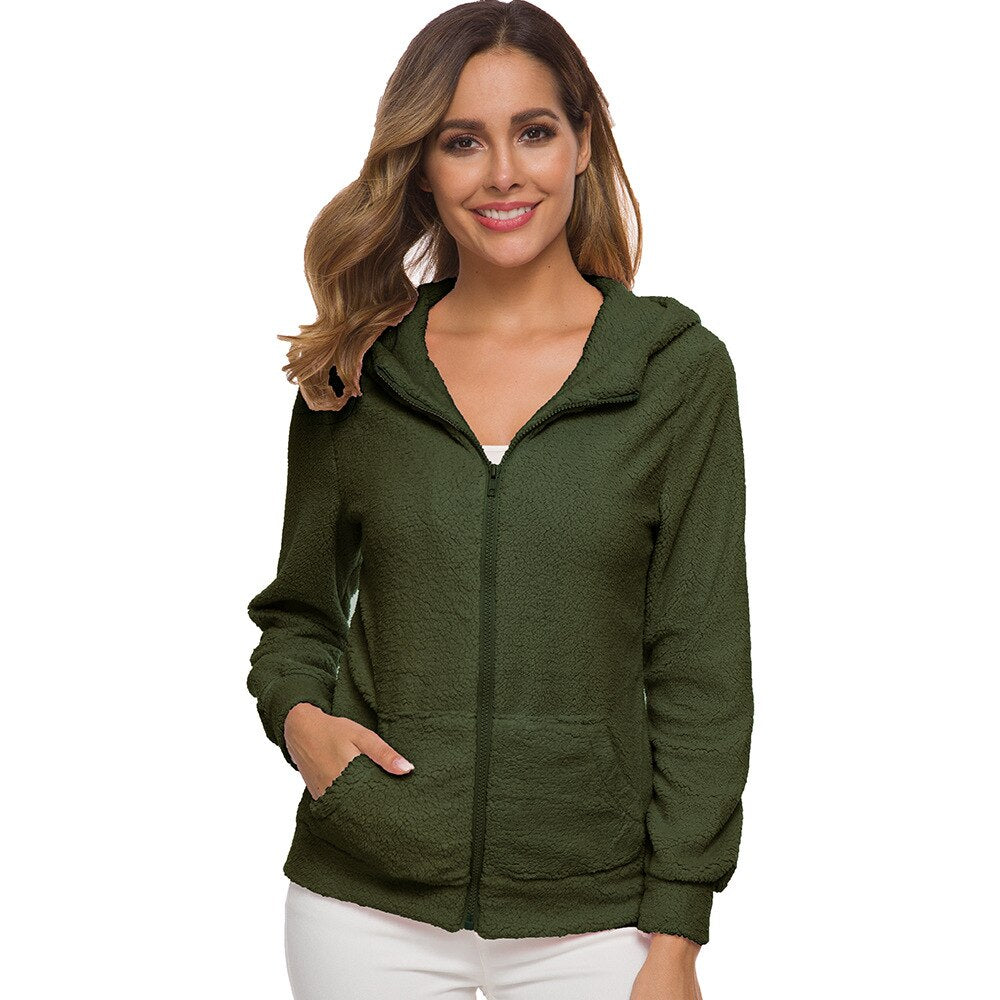 Veste Hiver Féminine avec Doublure Chaude - LuxeStyle