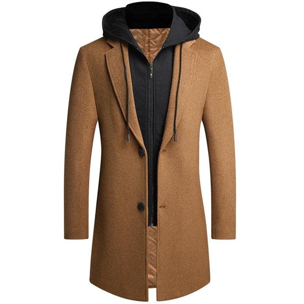 Veste Hiver Élégante avec Capuche Homme