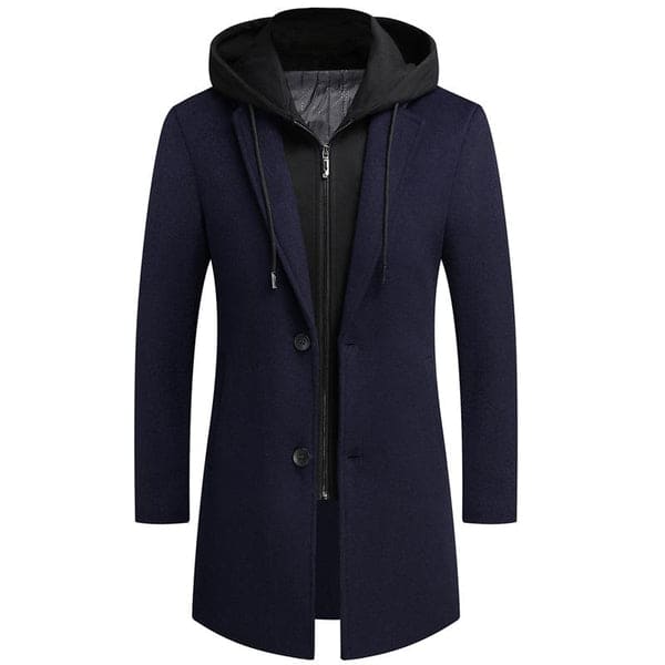 Veste Hiver Élégante avec Capuche Homme